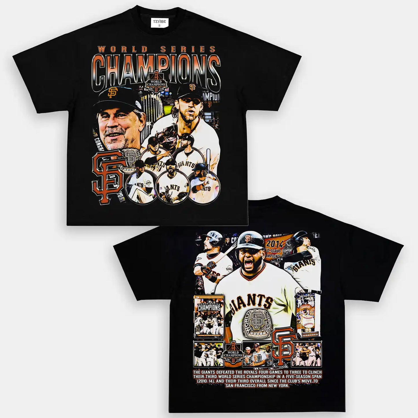 2014 WORLD SERIES CHAMPS - GIANTS TEE - DS