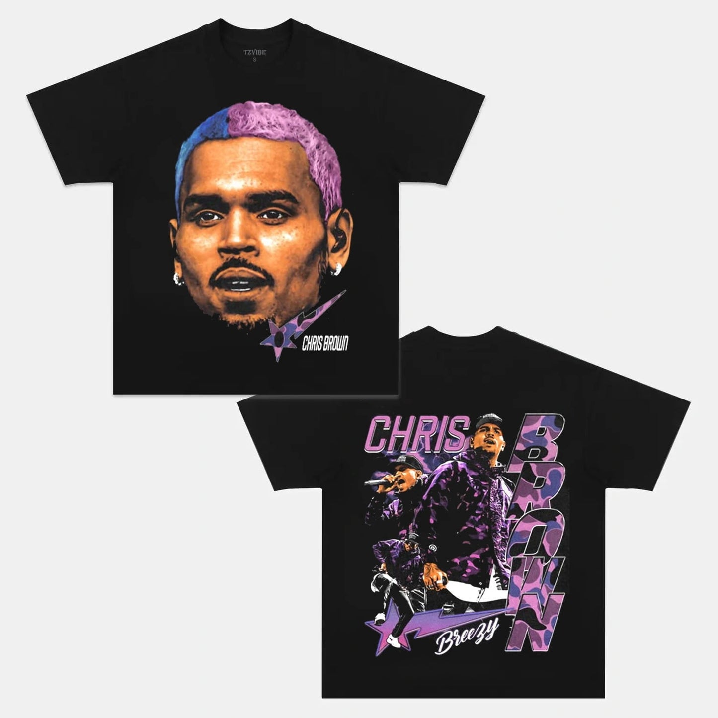 CHRIS BROWN V12 TEE - DS
