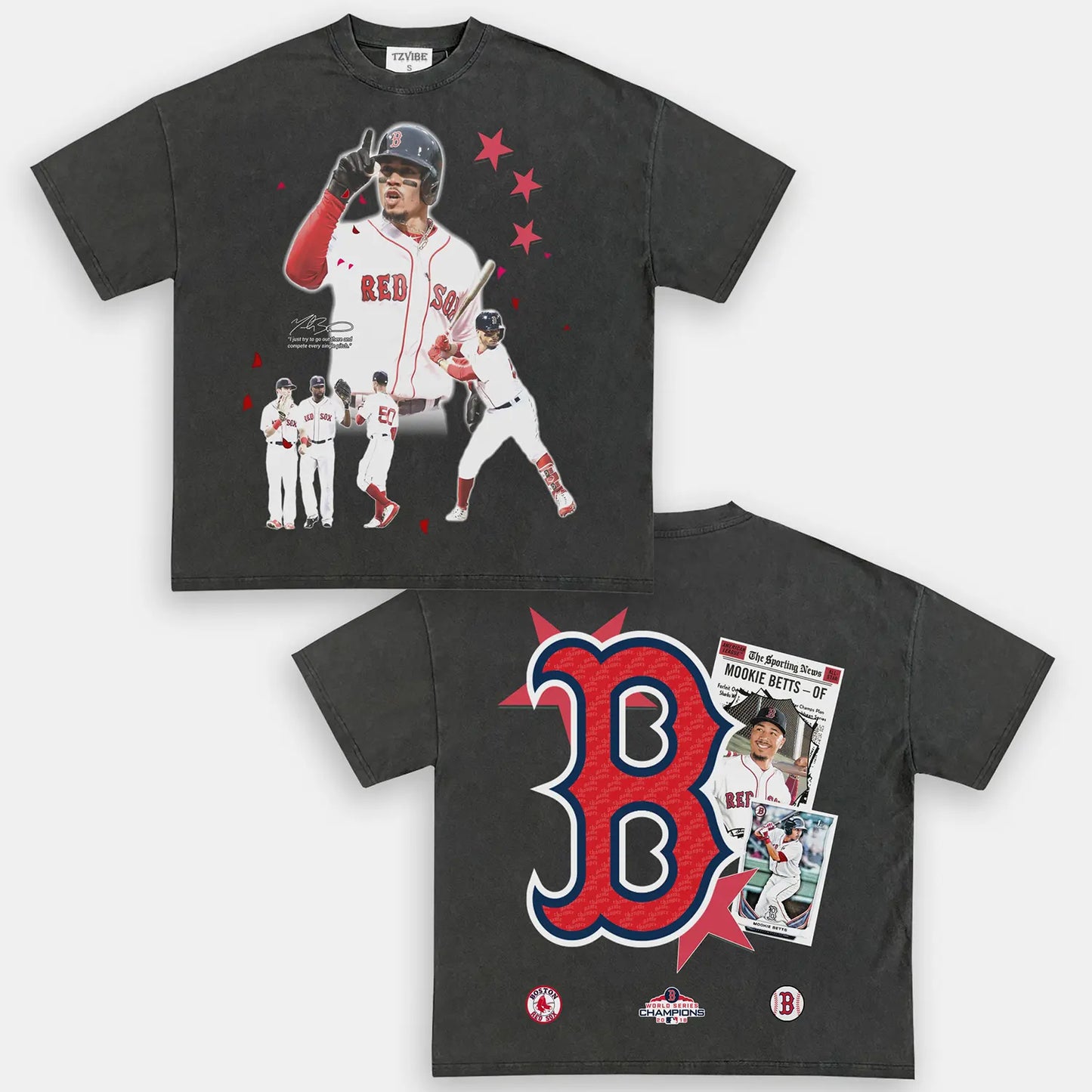 MOOKIE - RED SOX TEE - DS