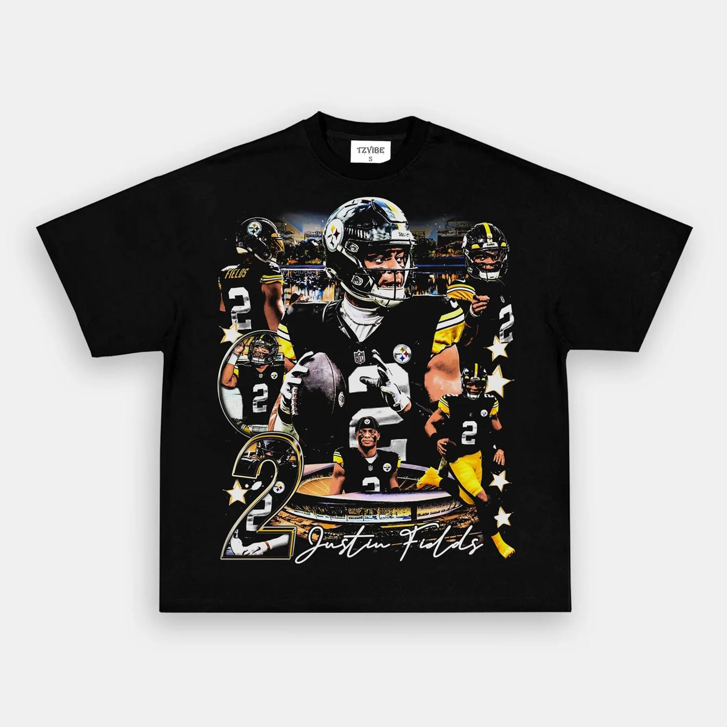 JUSTIN FIELDS - STEELERS TEE