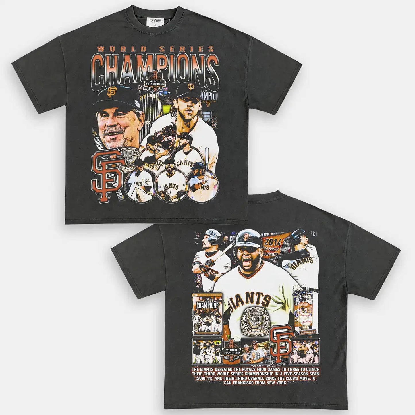 2014 WORLD SERIES CHAMPS - GIANTS TEE - DS