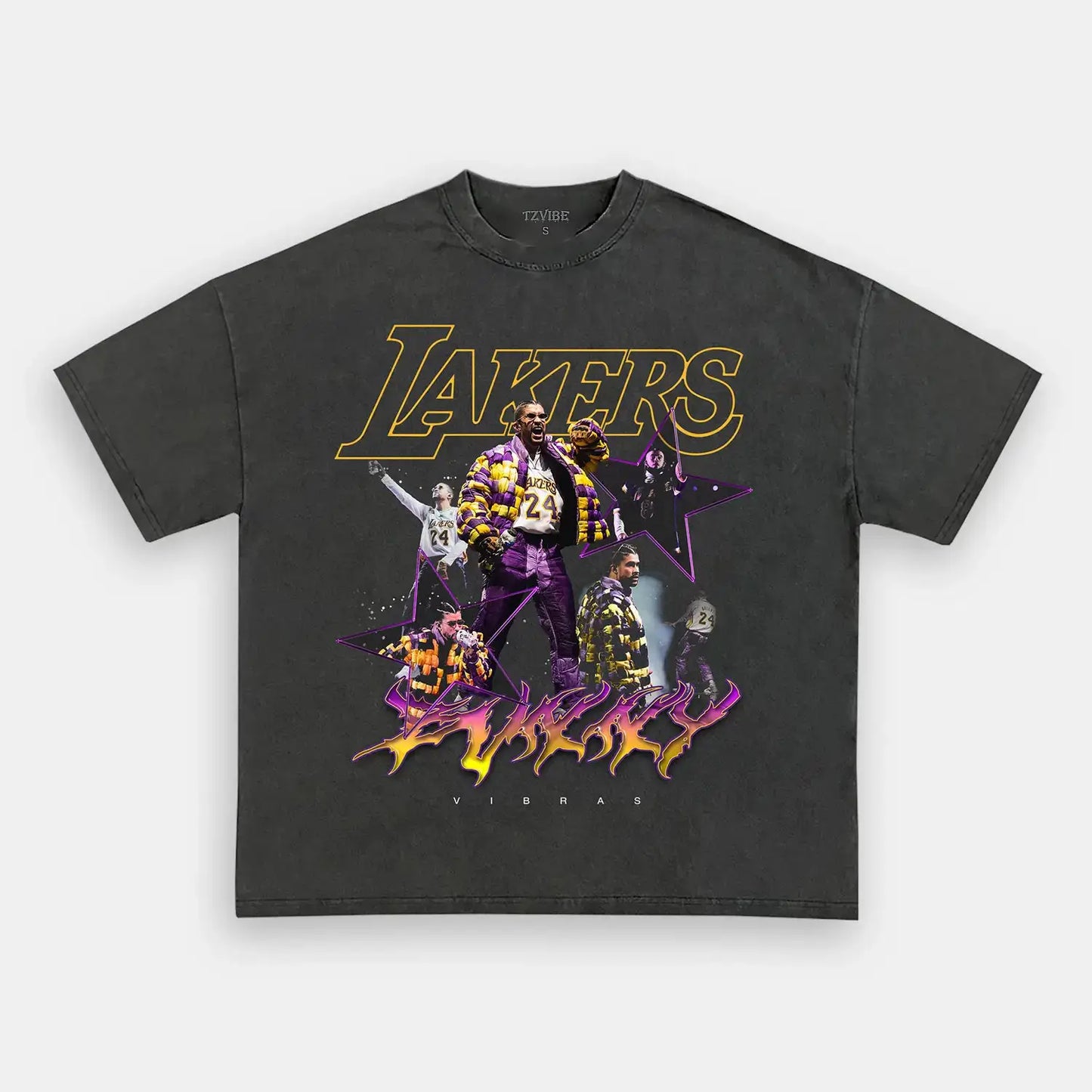 BAD BUNNY x LAKERS VINTAGE TEE