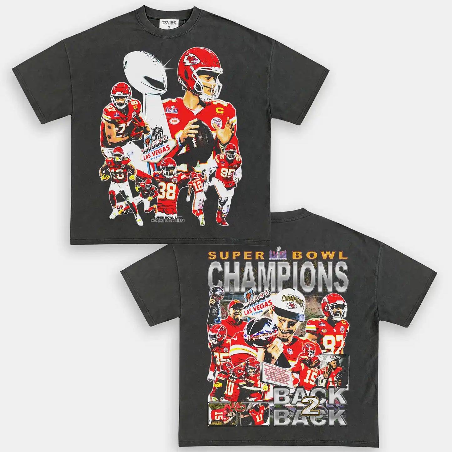 BACK 2 BACK CHAMPS TEE - DS