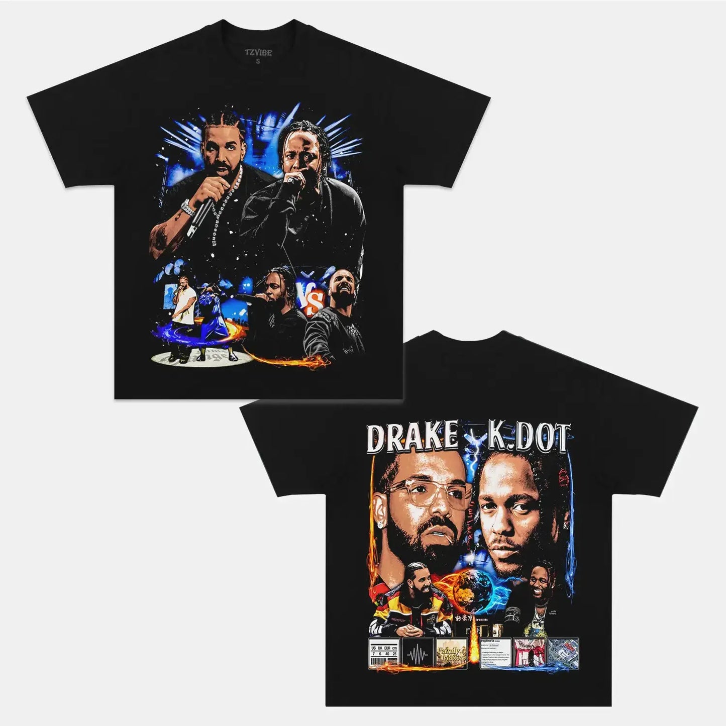 DRAKE VS KDOT V2 TEE