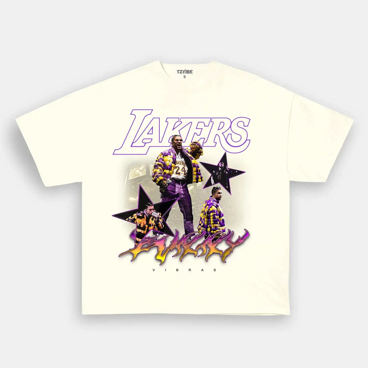 BAD BUNNY x LAKERS VINTAGE TEE