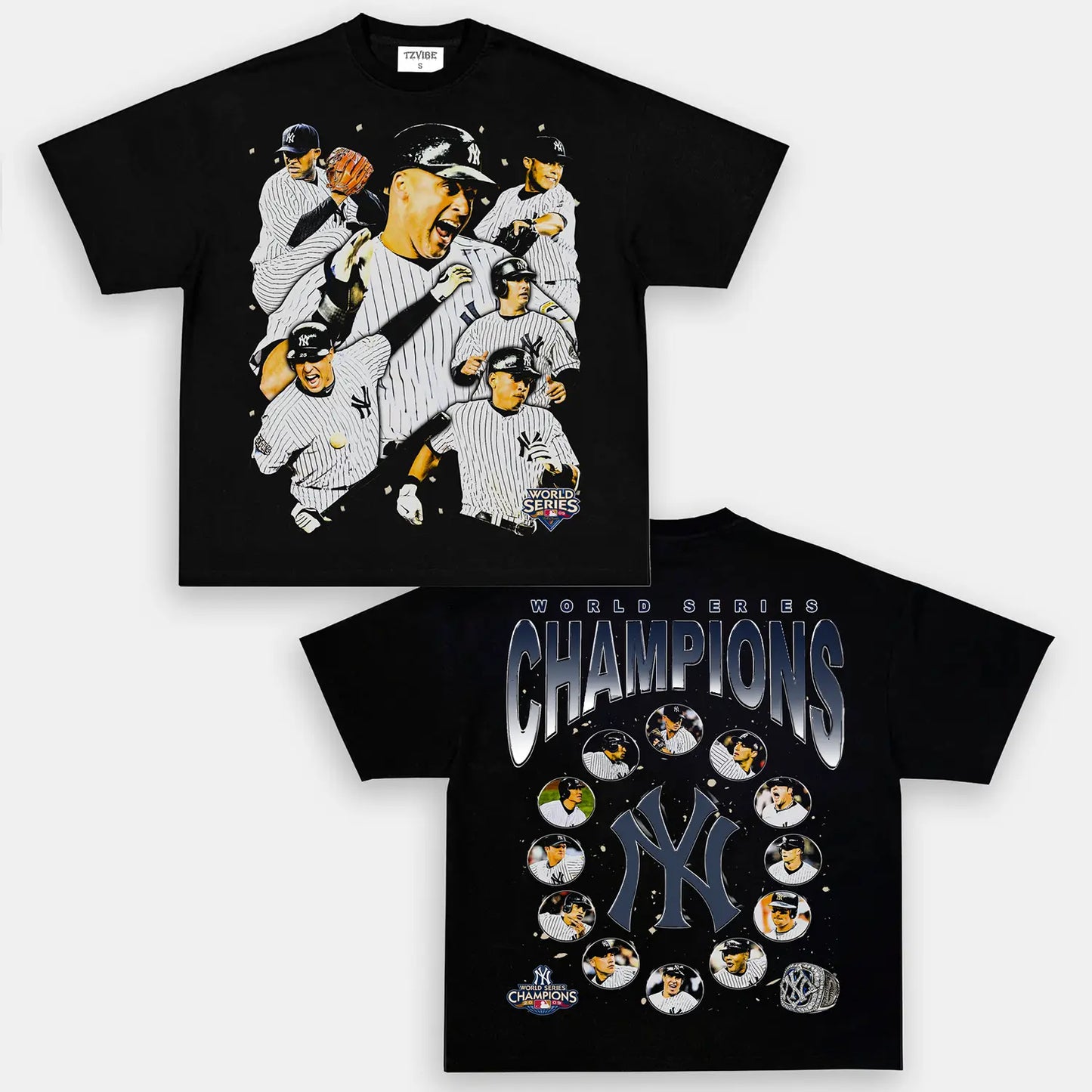 2009 WORLD SERIES CHAMPS - YANKEES TEE - DS