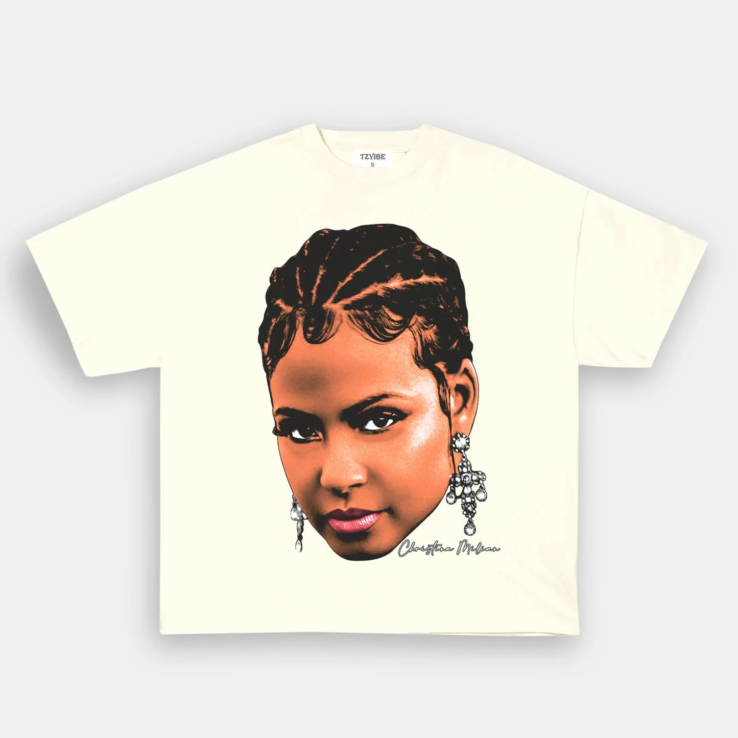 BIG FACE CHRISTINA MILIAN TEE