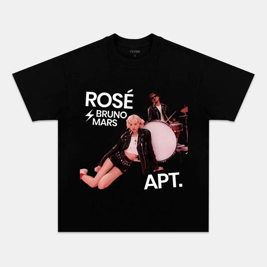 BRUNO MARS & ROSÉ (APT) TEE