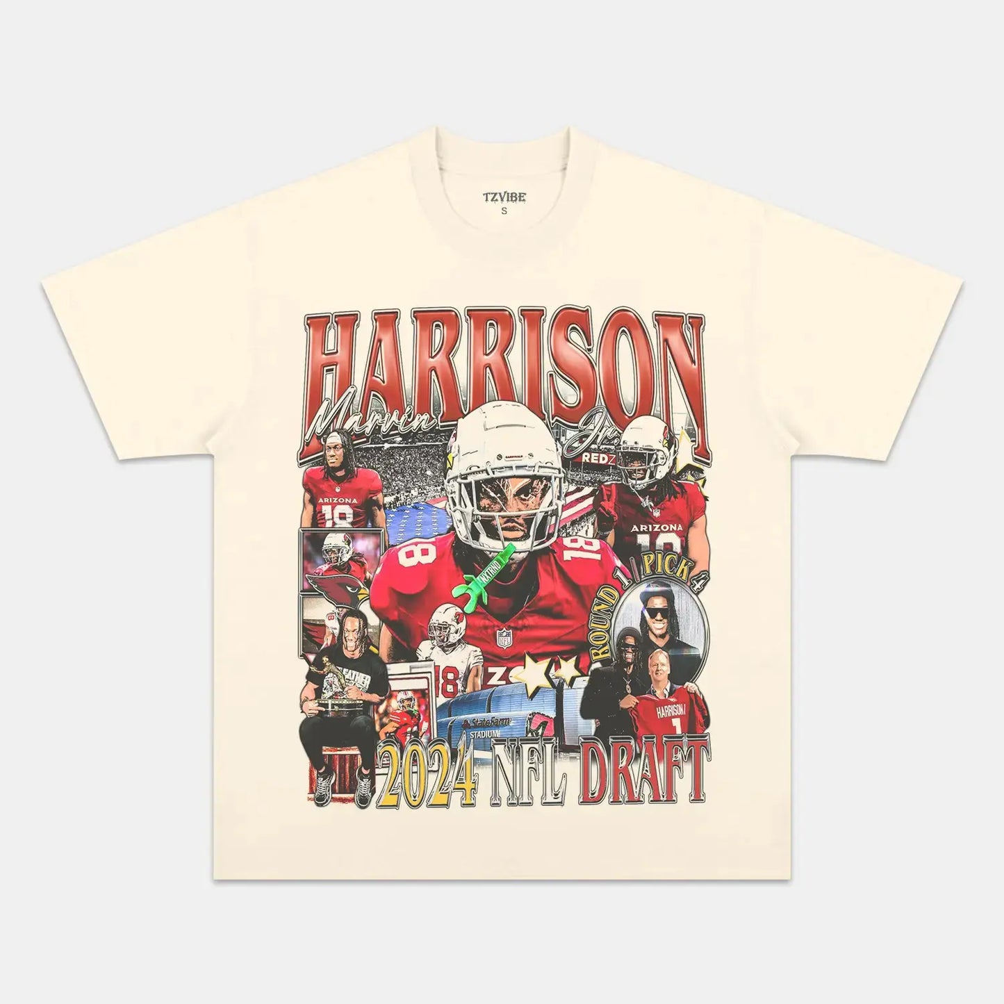 MARVIN HARRISON JR - CARDINALS TEE