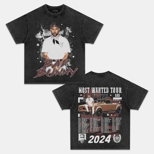 BAD BUNNY MOST WANTED TOUR V2 TEE - DS