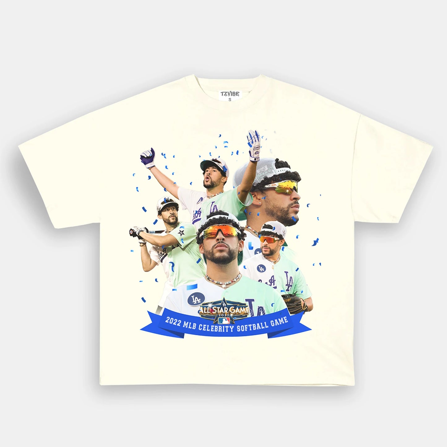 BAD BUNNY x DODGERS VINTAGE TEE