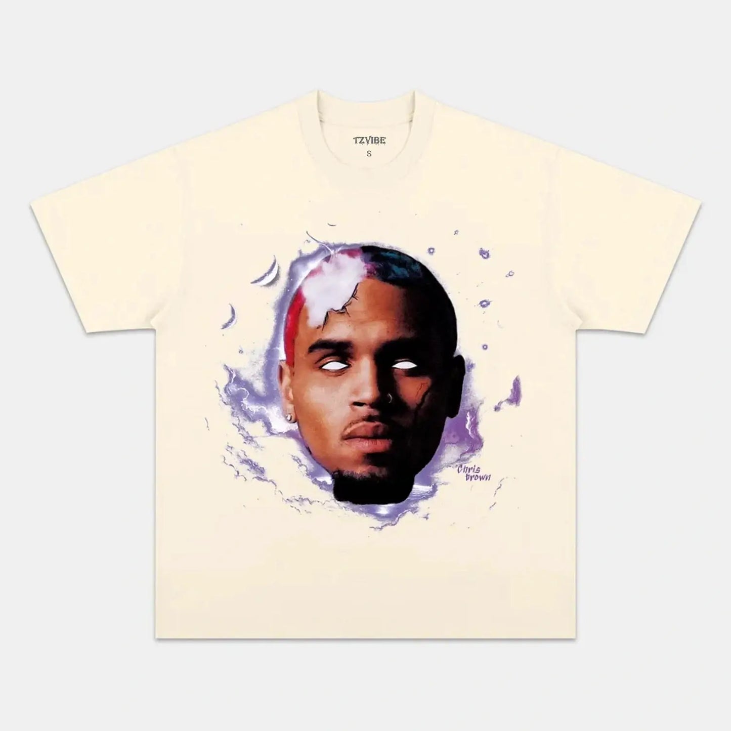 BIG FACE CHRIS BROWN BIG FACE V3 TEE