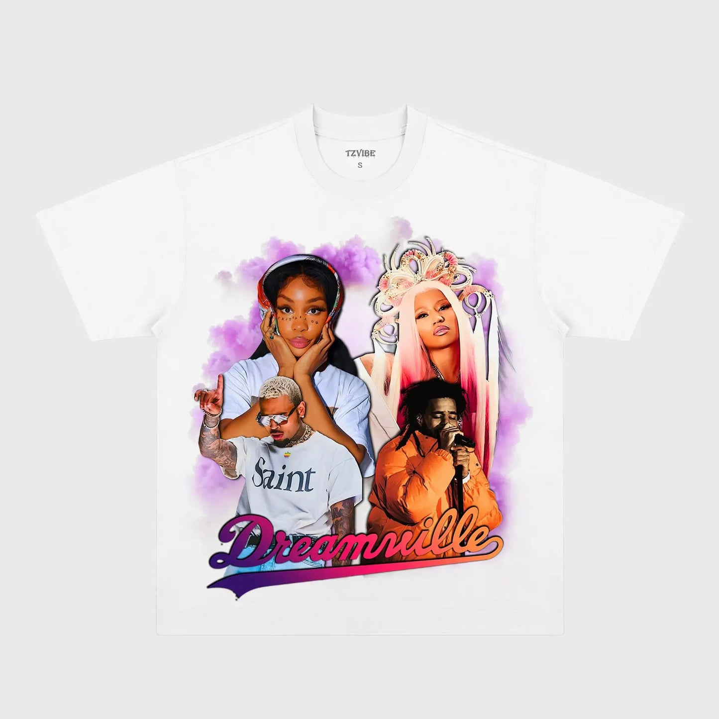 Dreamville Festival- CHRIS BROWN-SZA-NICKI MINAJ-J COLE TEE