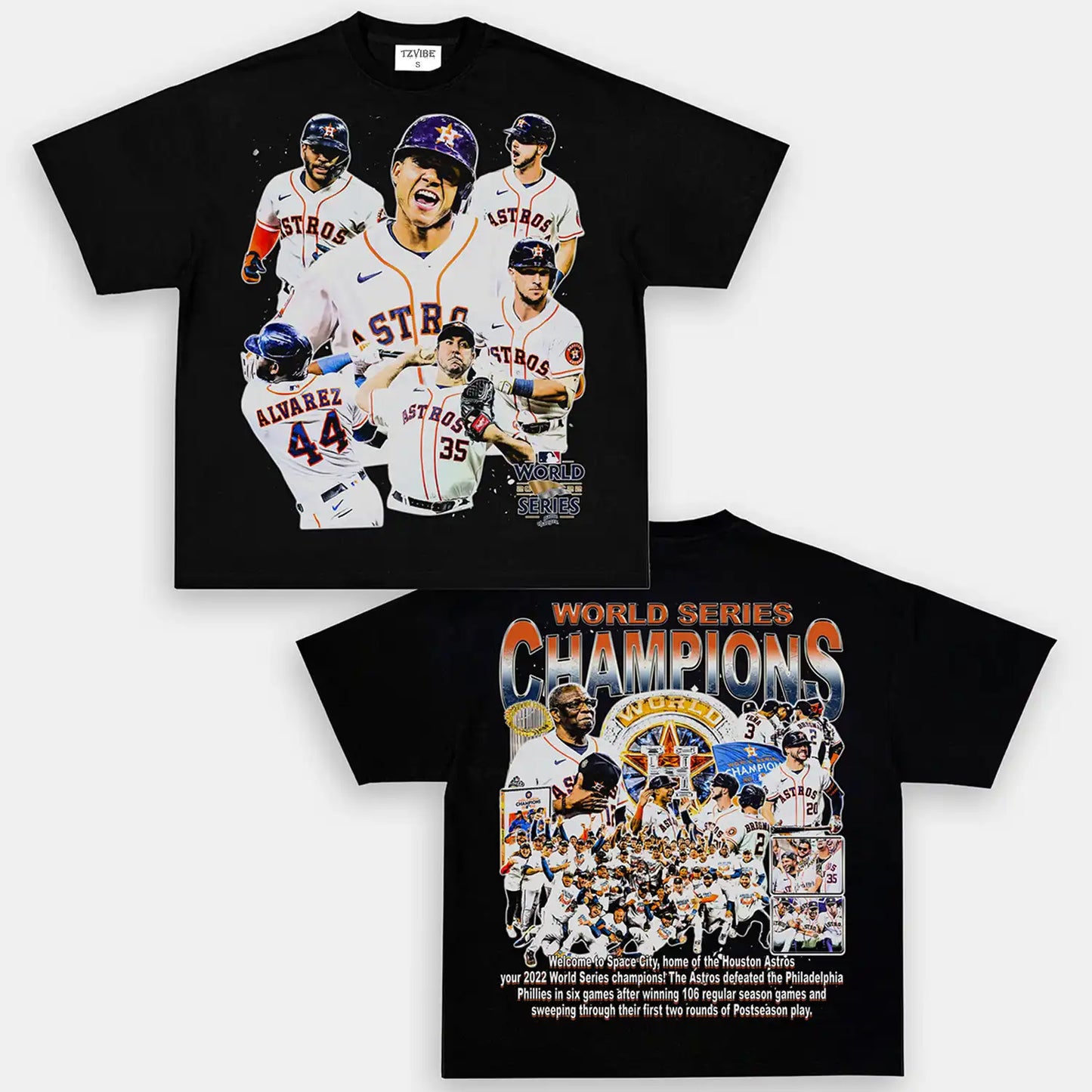 2022 WORLD SERIES CHAMPS - ASTROS TEE - DS