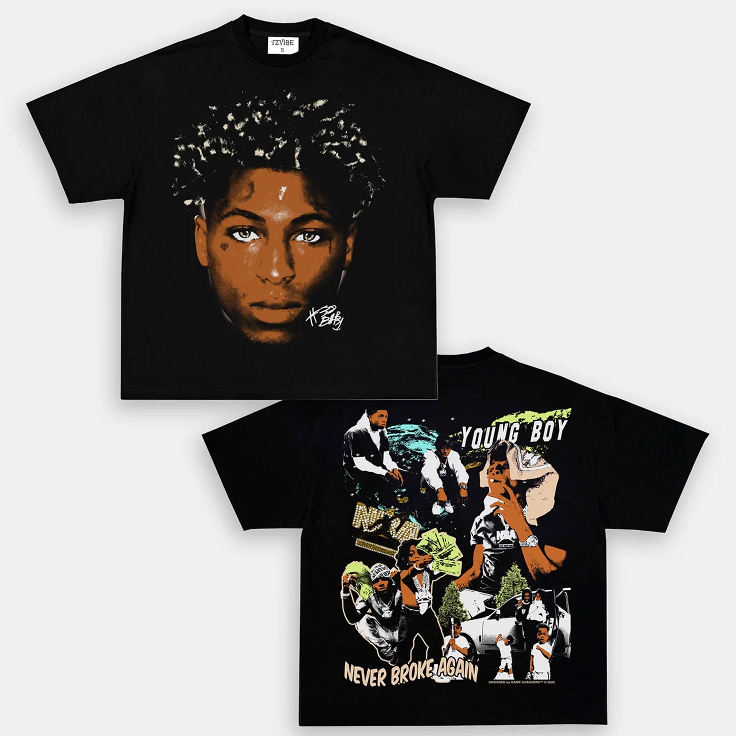 BIG FACE YOUNG BOY NBA TEE - DS