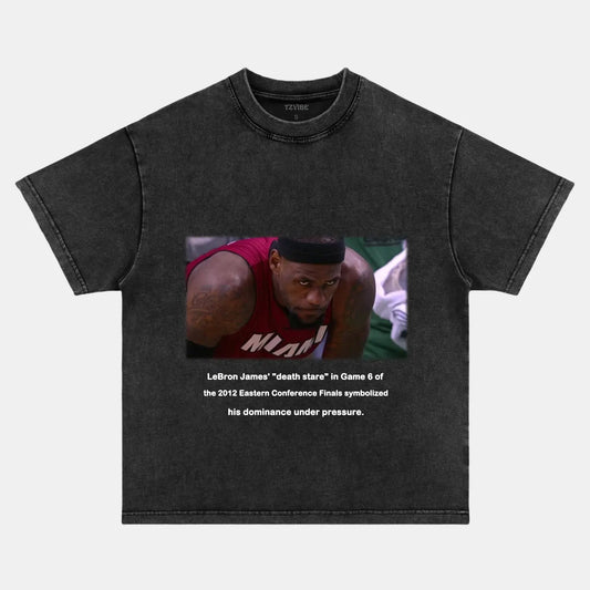 LEBRON JAMES "death stare" TEE