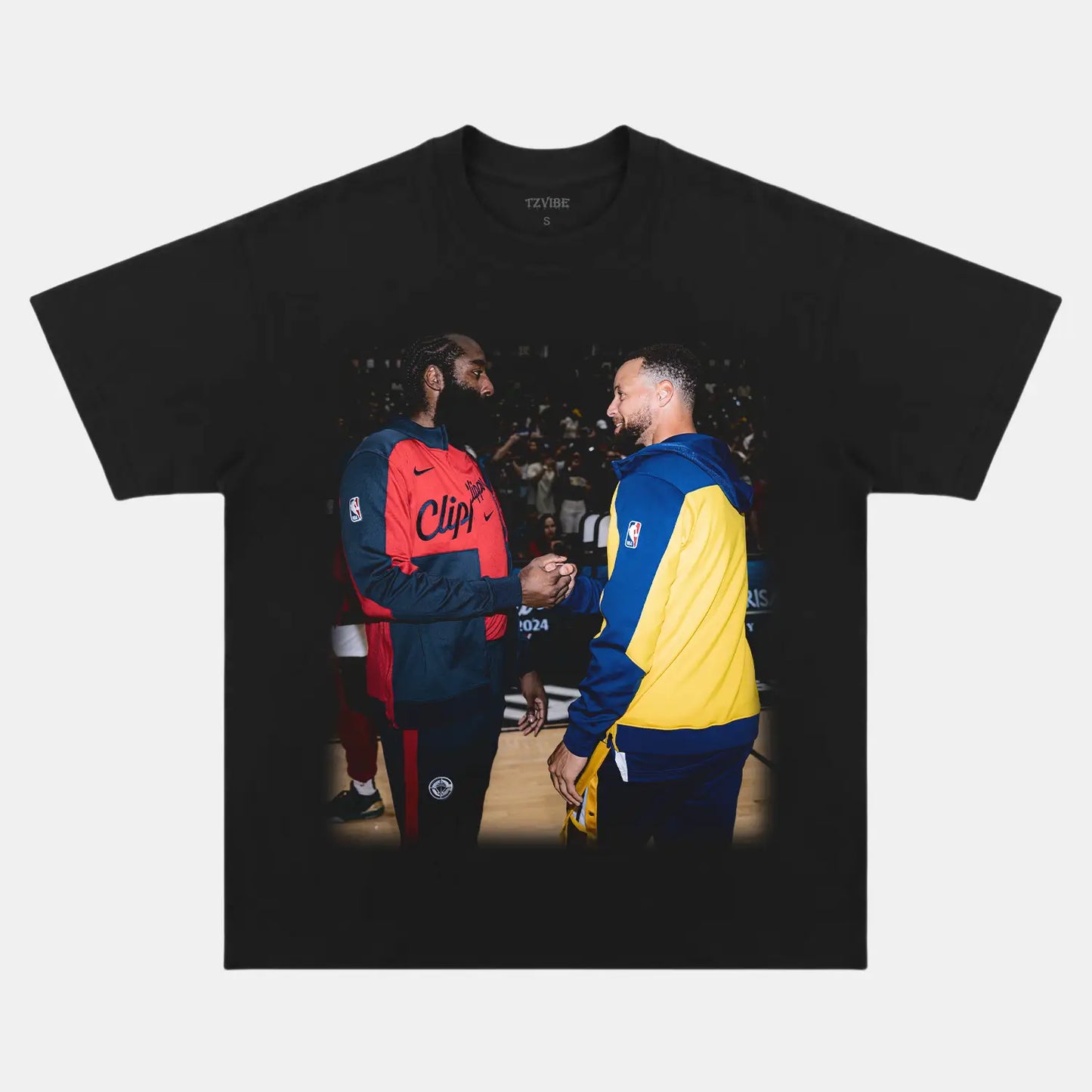 VINTAGE TEE  Stephen Curry AND James Harden