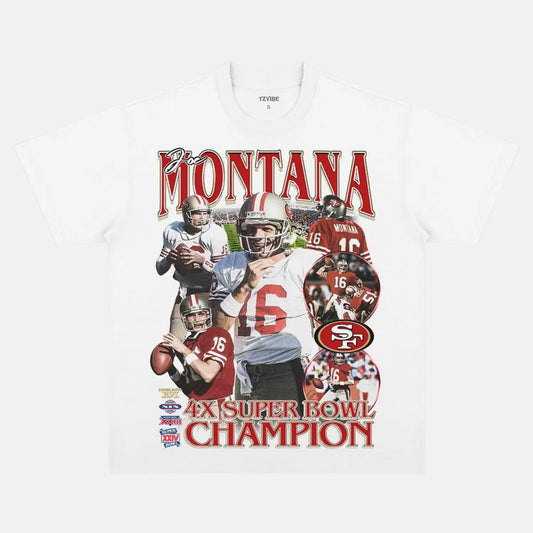 VINTAGE TEE  JOE MONTANA