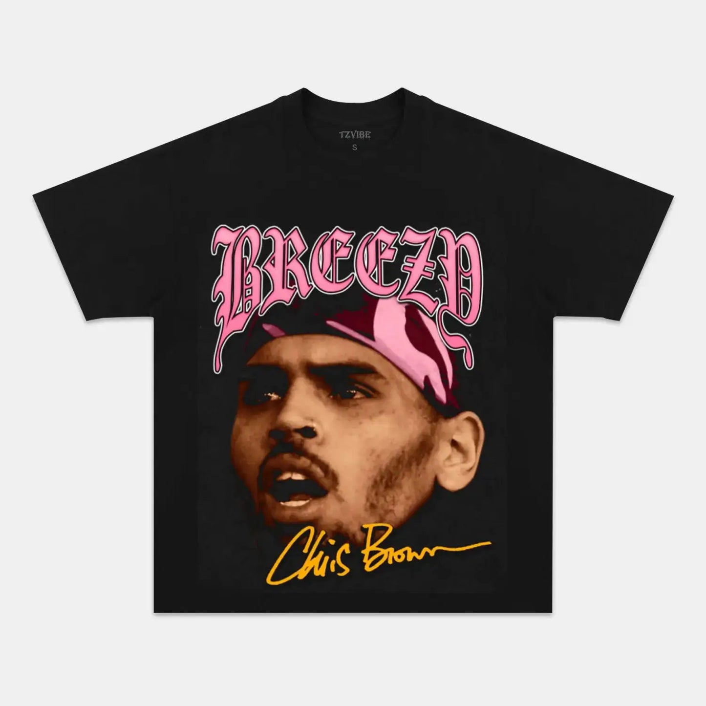 BIG FACE CHRIS BROWN BIG FACE V10 TEE