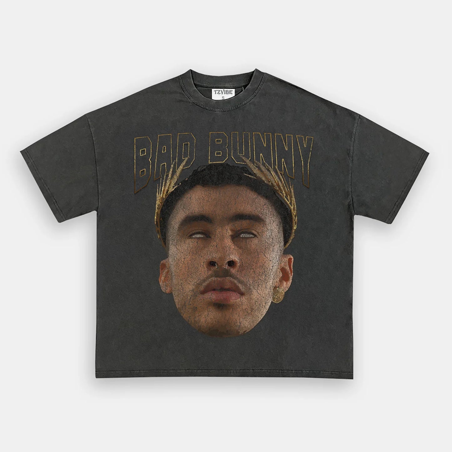 BIG FACE BAD BUNNY CROWN VINTAGE TEE