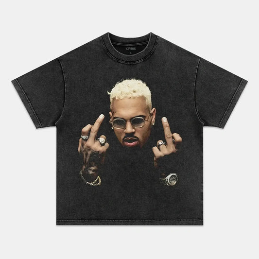 BIG FACE CHRIS BROWN BIG FACE V4 TEE