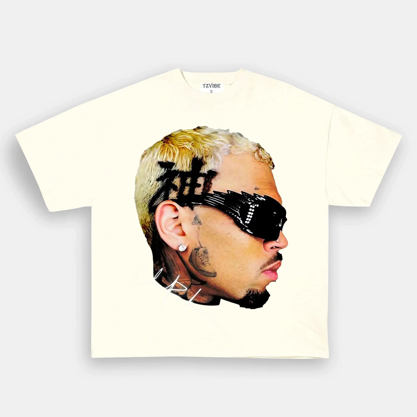 BIG FACE CHRIS BROWN BIG FACE V2 TEE