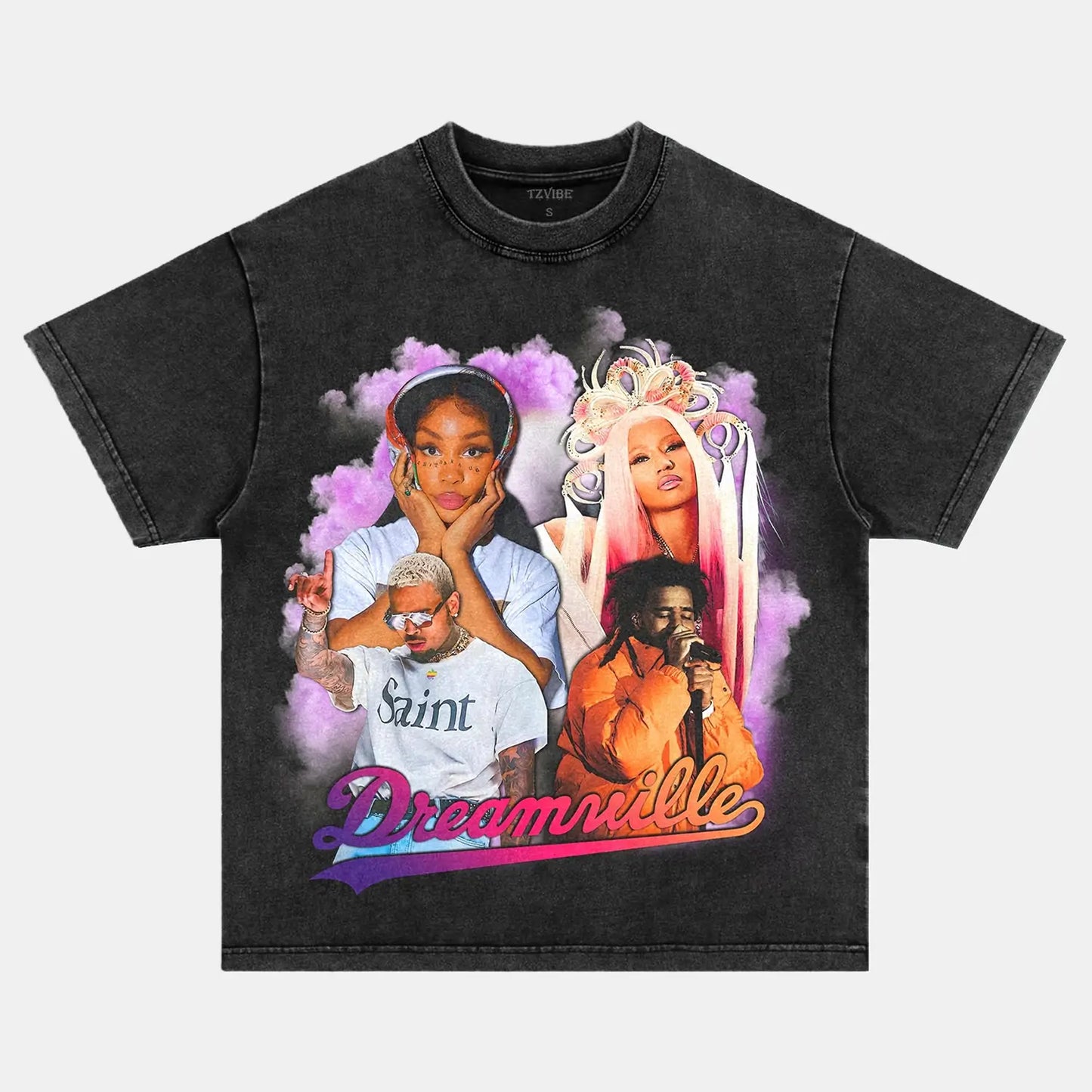 Dreamville Festival- CHRIS BROWN-SZA-NICKI MINAJ-J COLE TEE