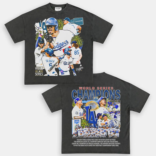 2020 WORLD SERIES CHAMPS - DODGERS TEE - DS