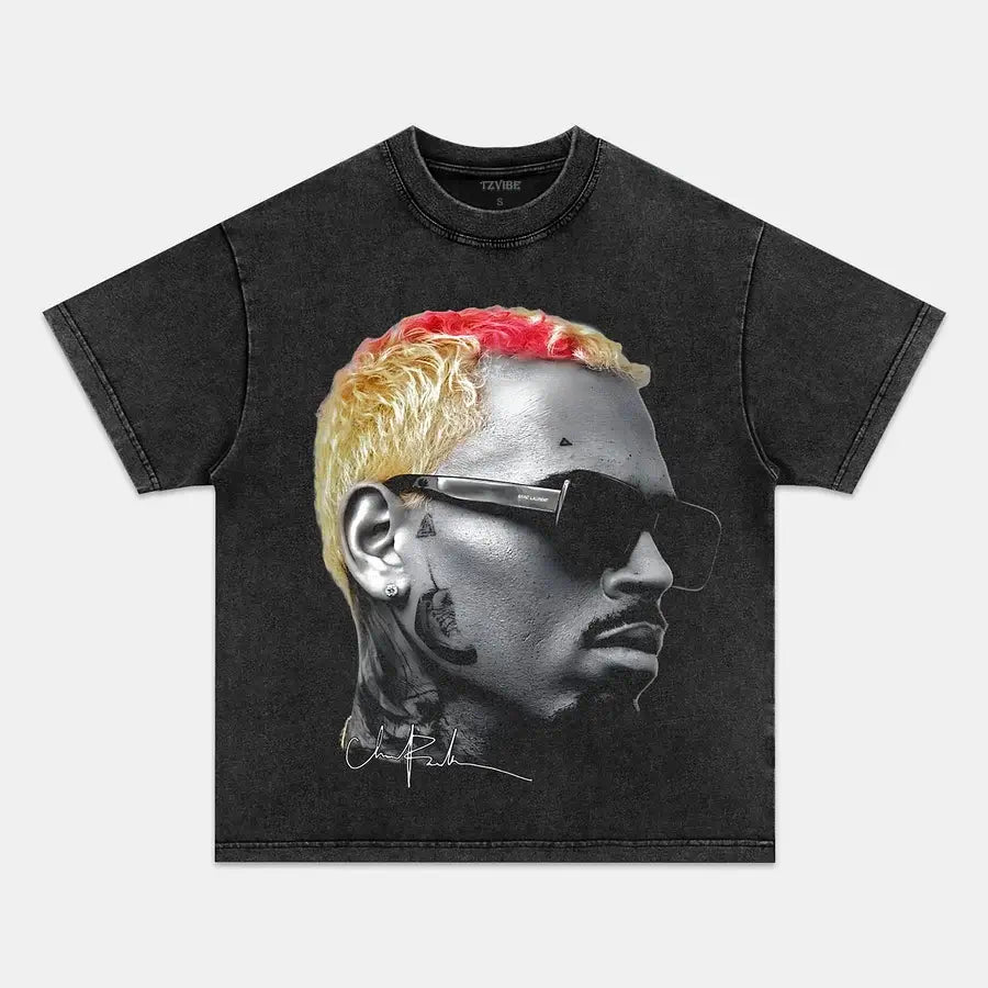 BIG FACE CHRIS BROWN BIG FACE V7 TEE