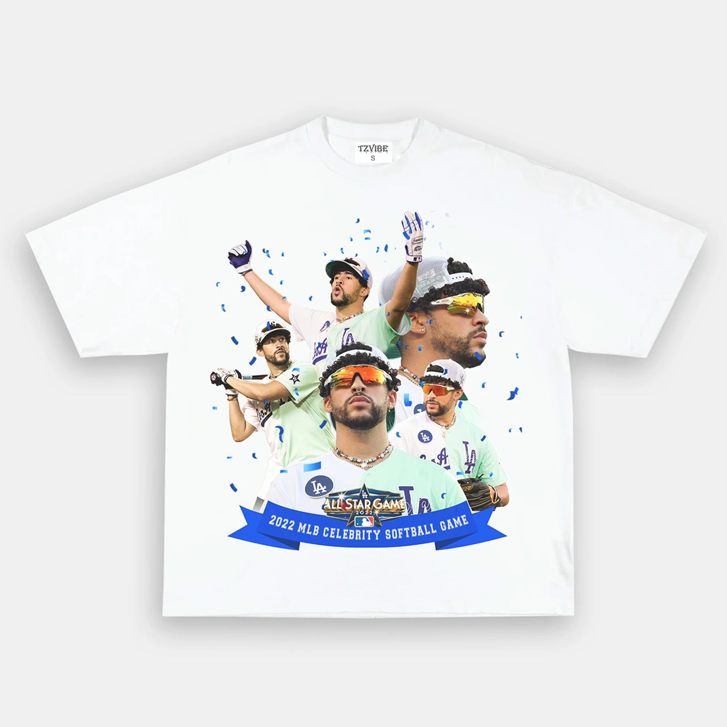 BAD BUNNY x DODGERS VINTAGE TEE