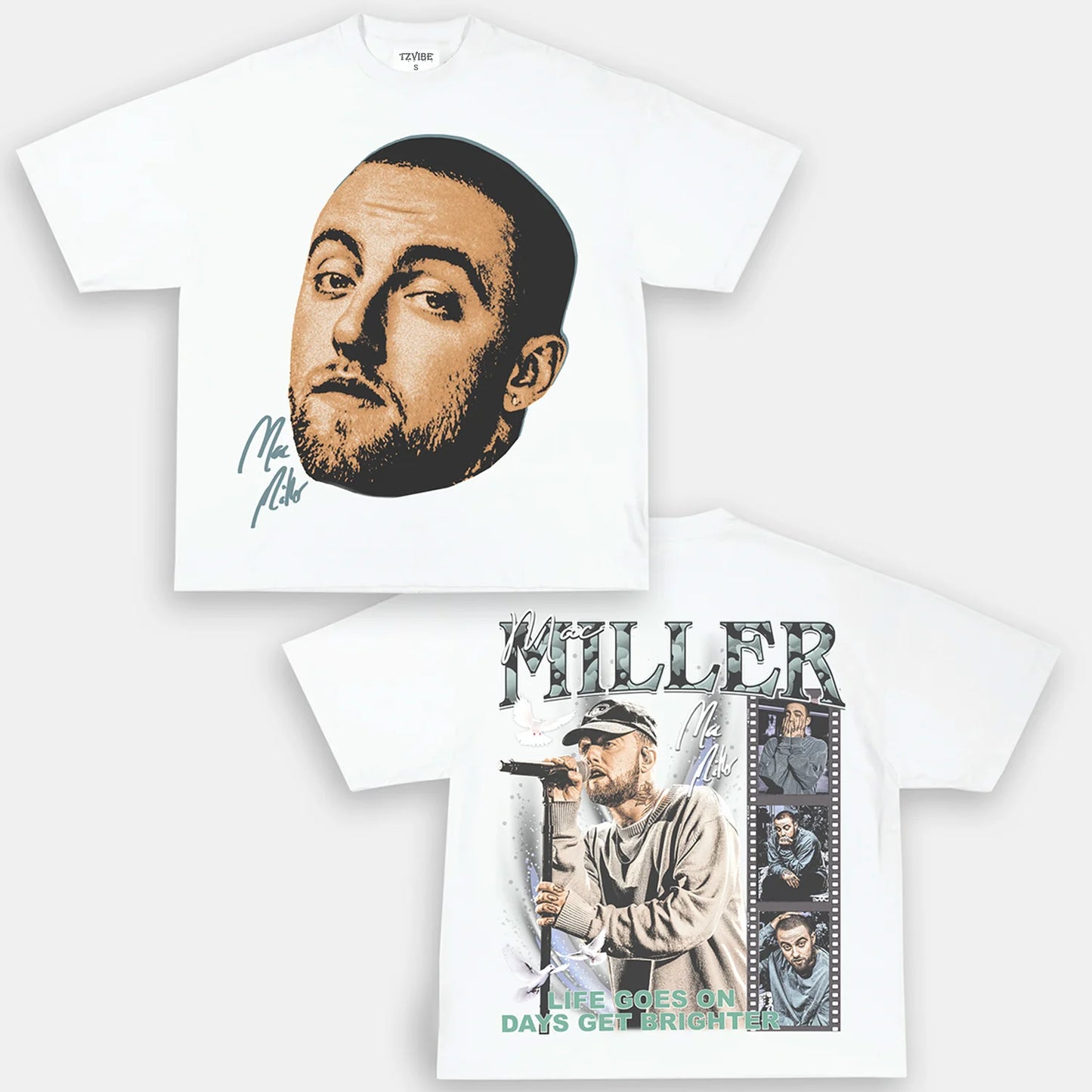 BIG FACE MAC MILLER TEE - DS