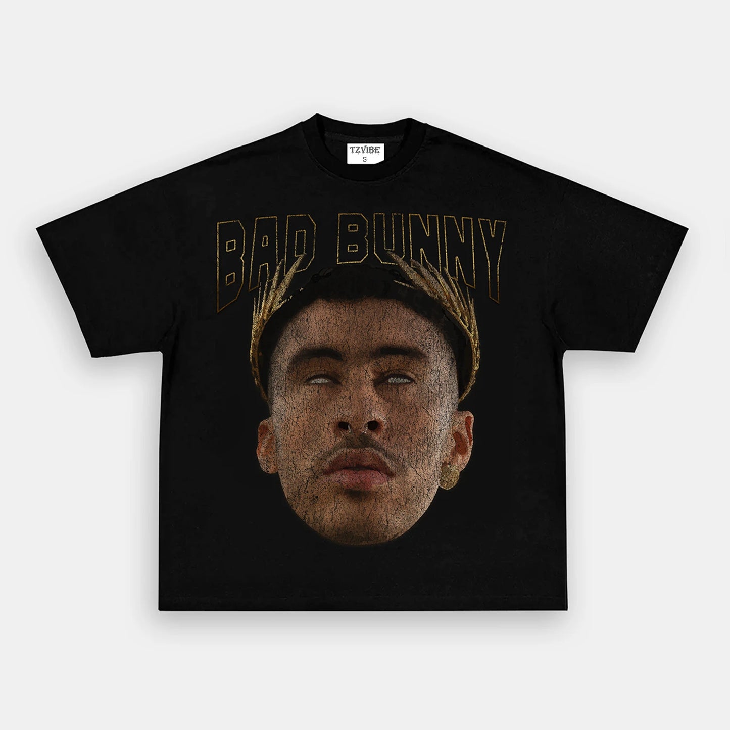 BIG FACE BAD BUNNY CROWN VINTAGE TEE