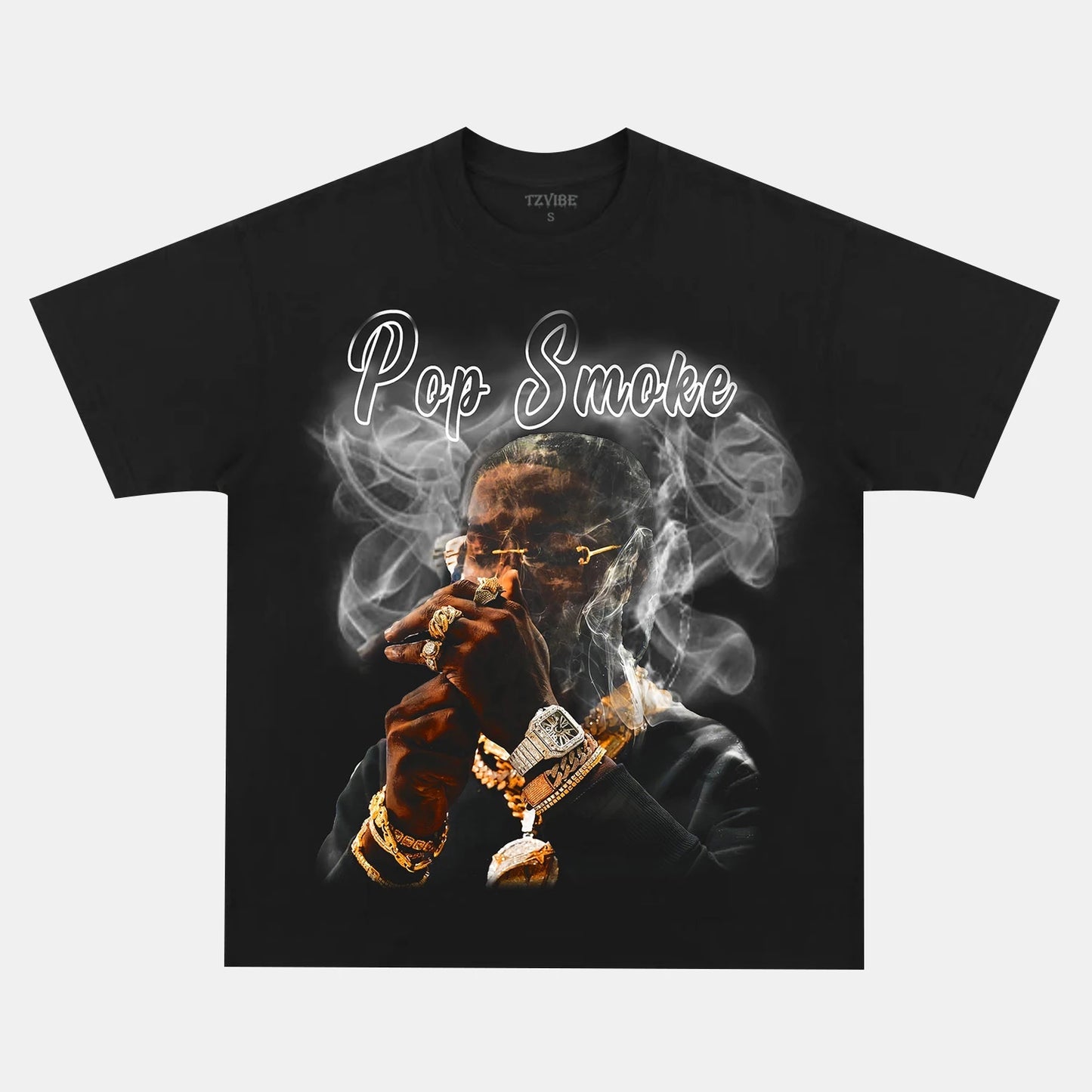 VINTAGE V3 TEE  POP SMOKE