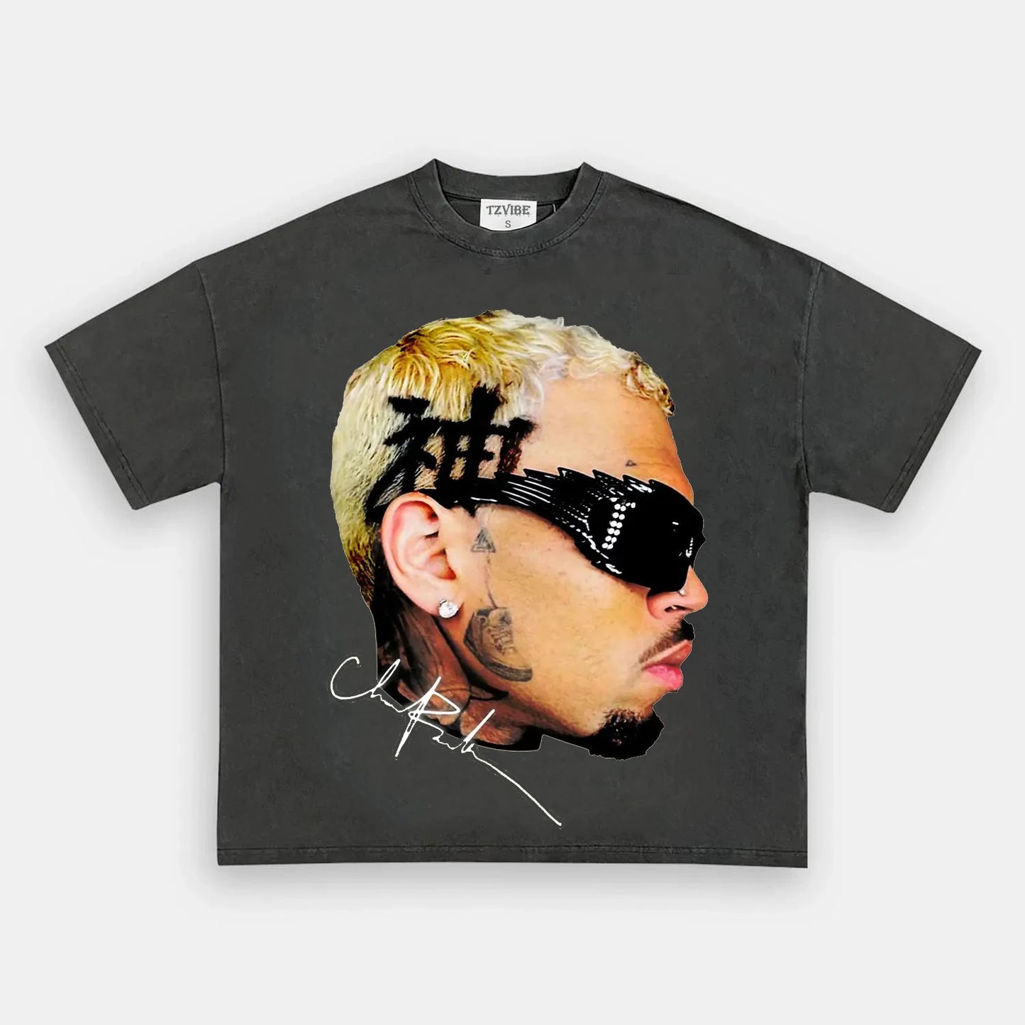 BIG FACE CHRIS BROWN BIG FACE V2 TEE