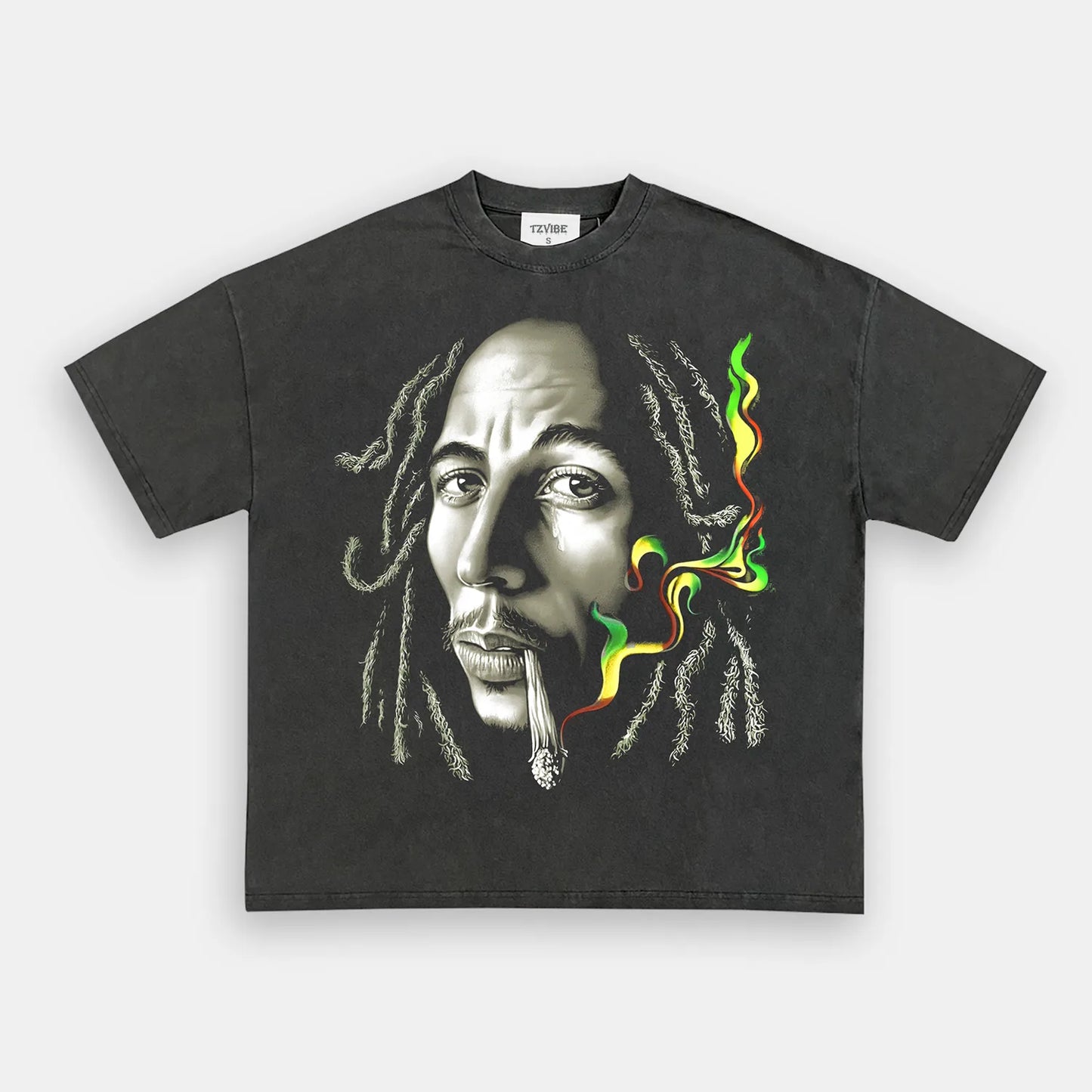 BIG FACE BOB MARLEY TEE