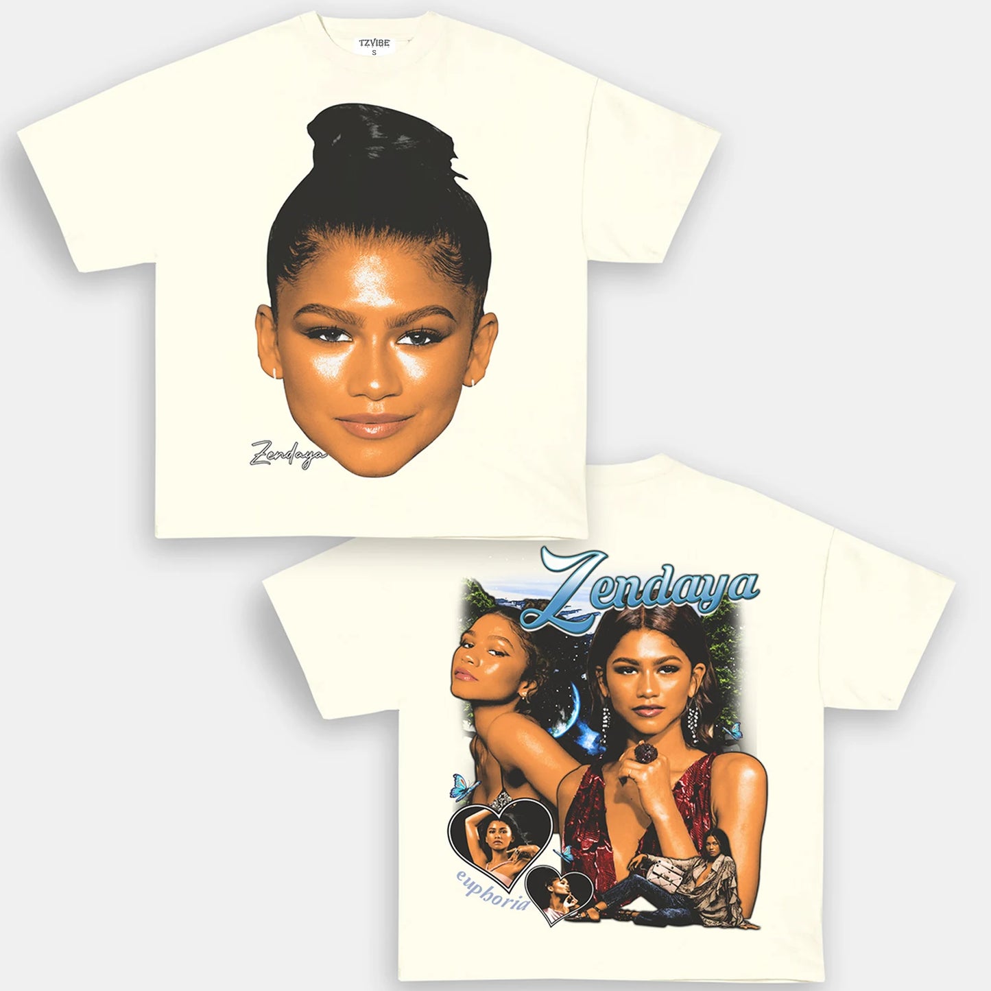 BIG FACE ZENDAYA TEE - DS