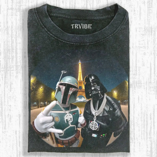 BOBA FETT AND DARTH VADER VINTAGE CLOTHES