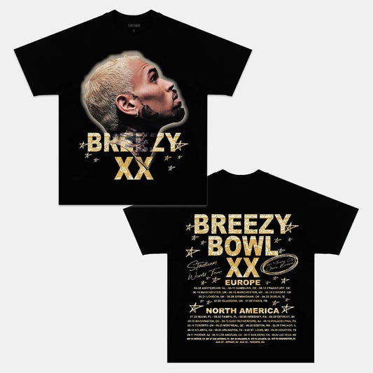 CHRIS BROWN 2025 TOUR TEE-DS