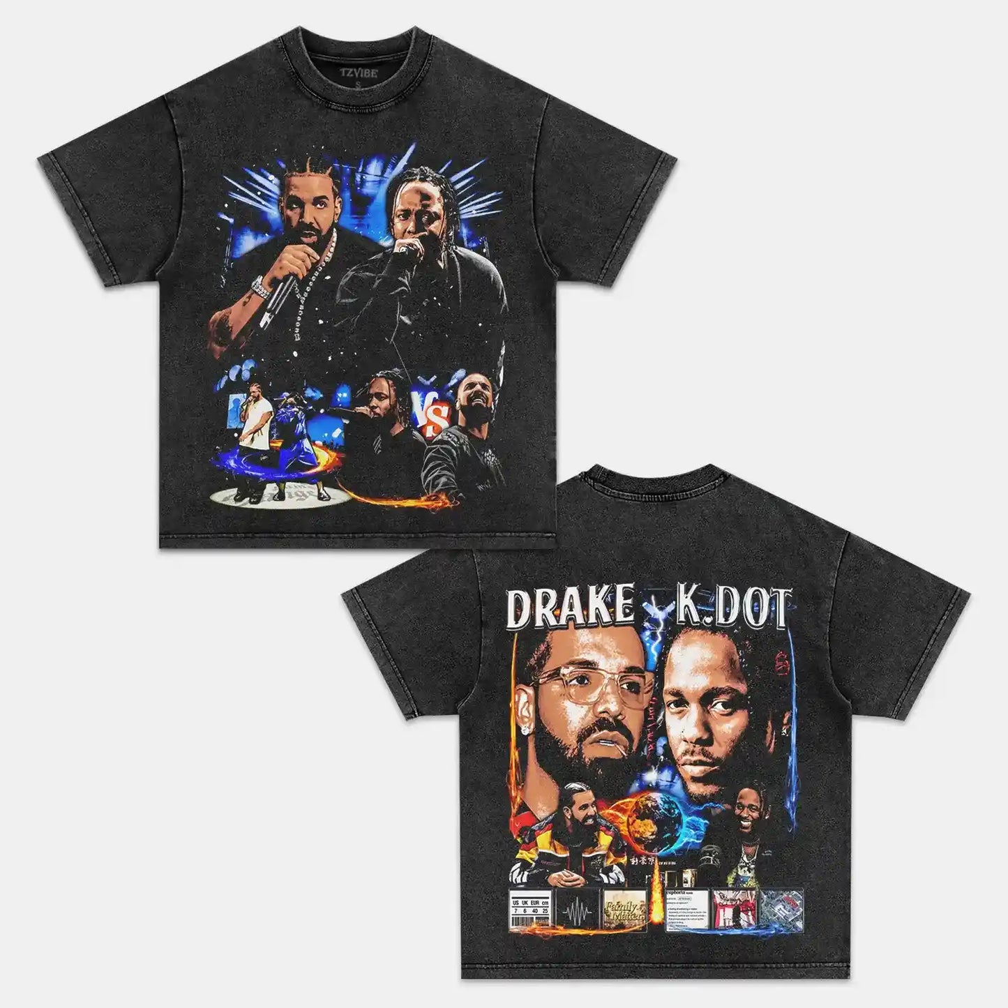 DRAKE VS KDOT V2 TEE