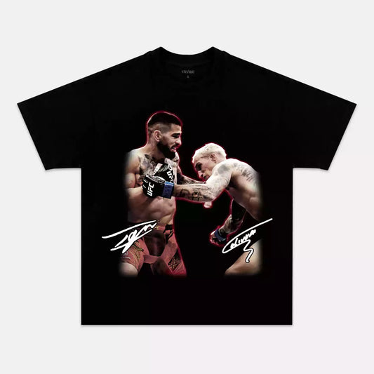 ILIA TOPURIA & CHARLES OLIVEIRA V333 TEE