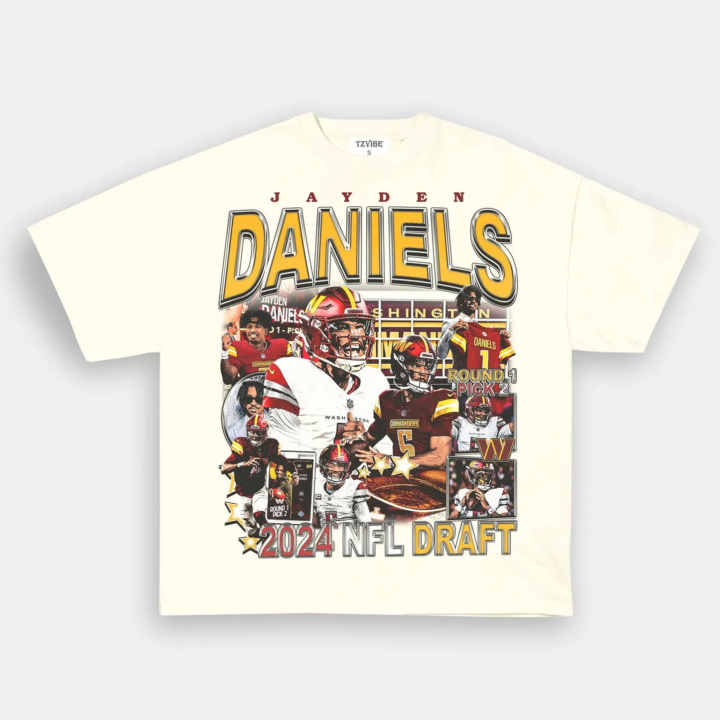 JAYDEN DANIELS - COMMANDERS TEE