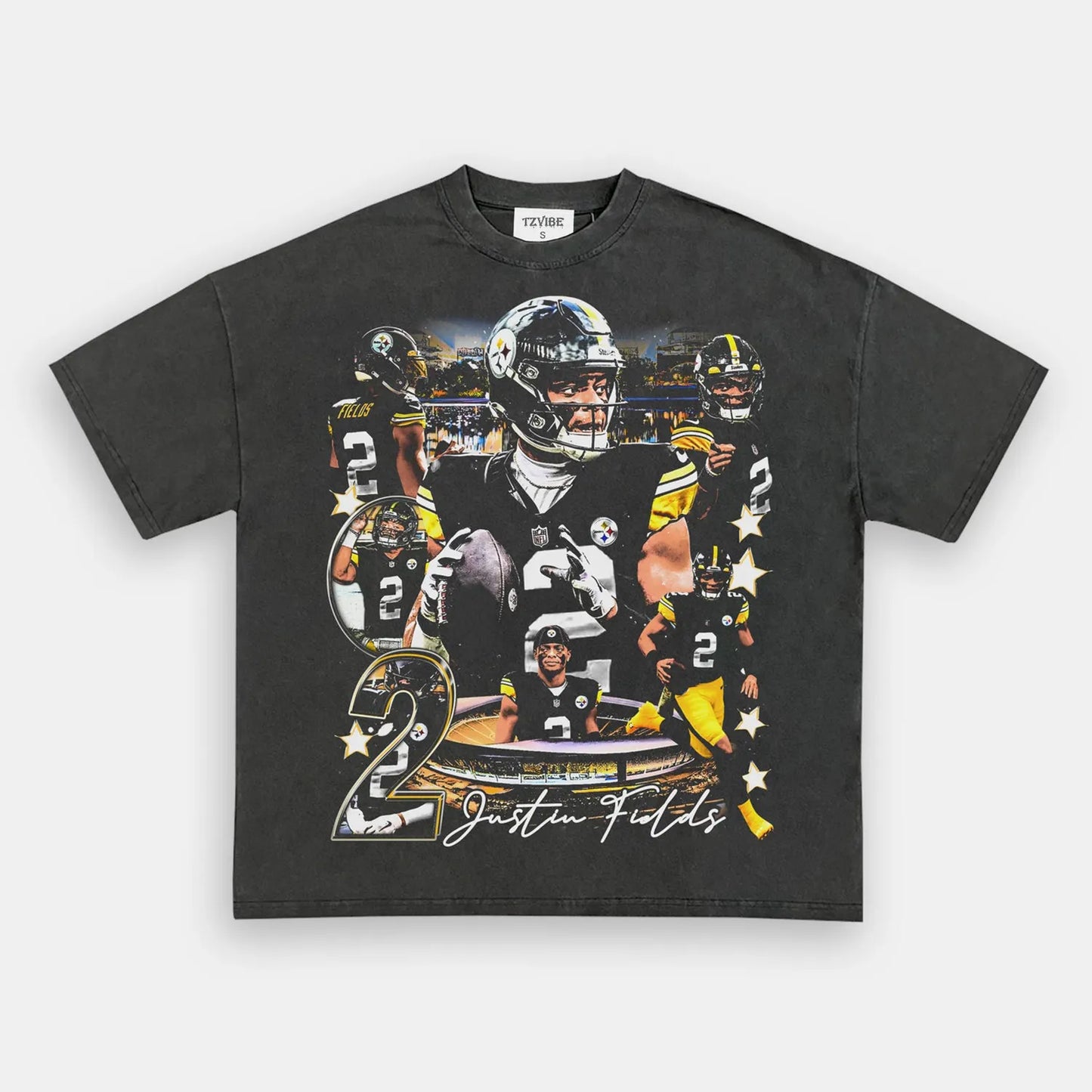 JUSTIN FIELDS - STEELERS TEE