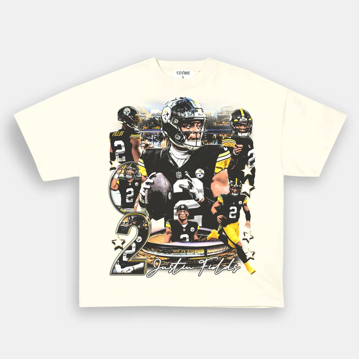 JUSTIN FIELDS - STEELERS TEE