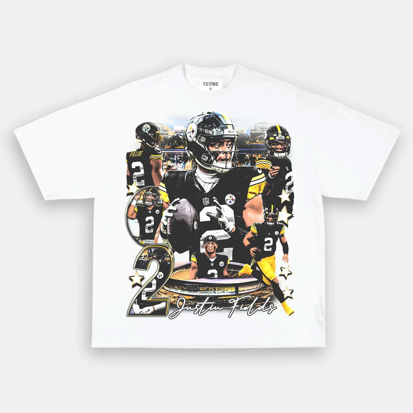 JUSTIN FIELDS - STEELERS TEE