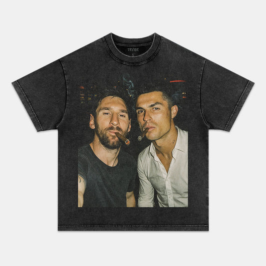 LIONEL MESSI & CRISTIANO RONALDO TEE 6.25