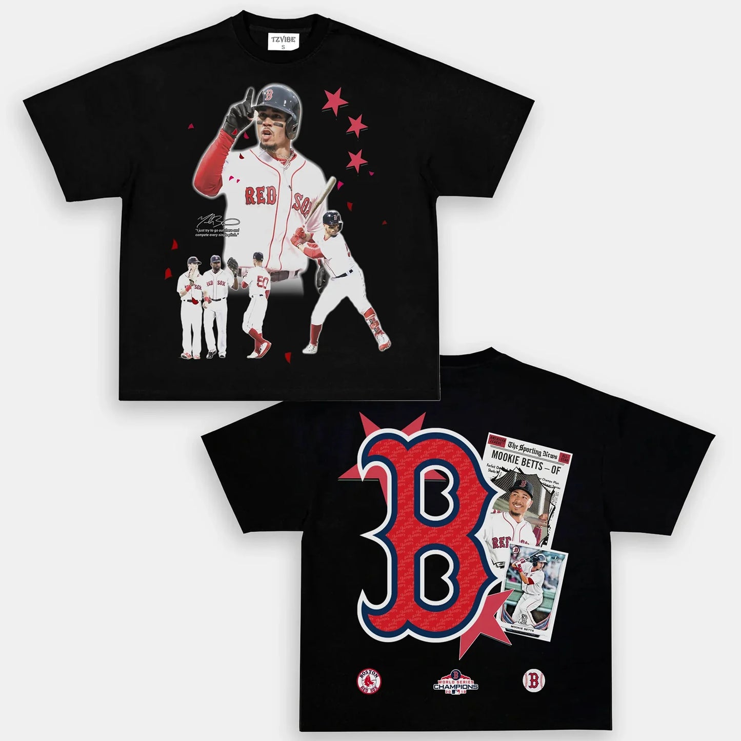 MOOKIE - RED SOX TEE - DS