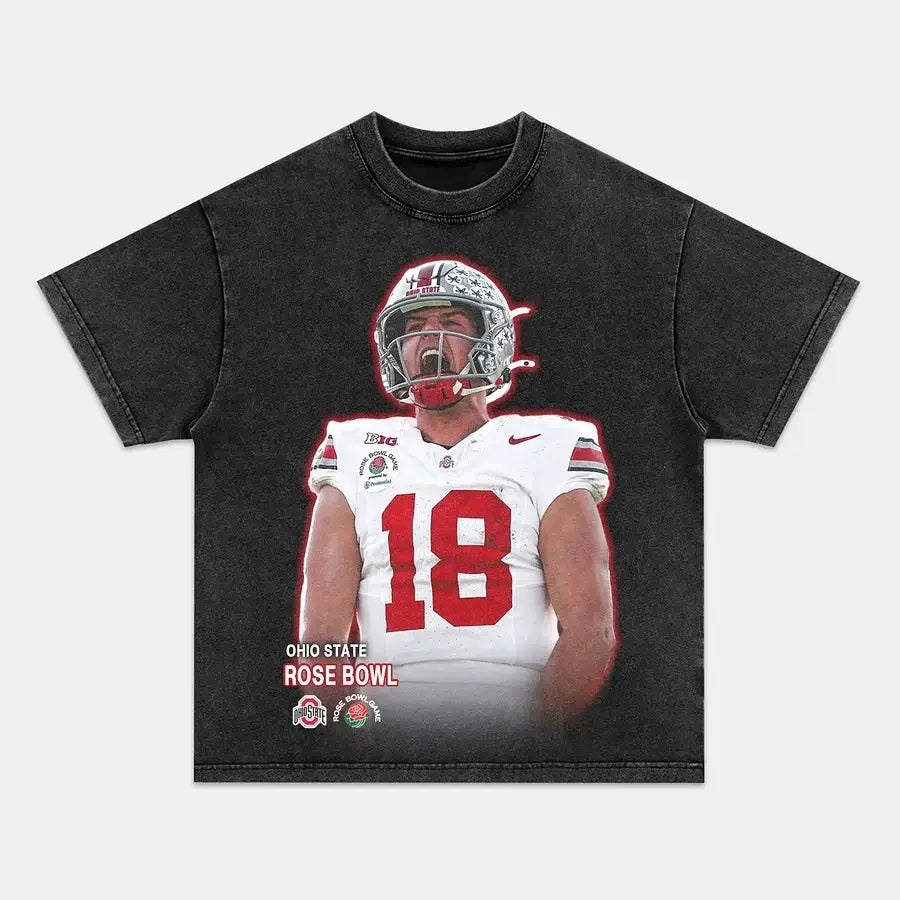 VINTAGE TEE OHIO STATE-ROSE