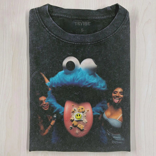 PARTY COOKIE MONSTER – WILD AND FUNNY T-SHIRT