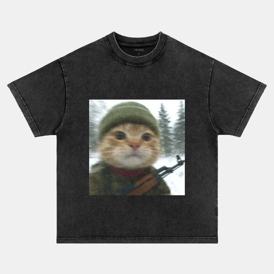 WACKY CAT T-SHIRT