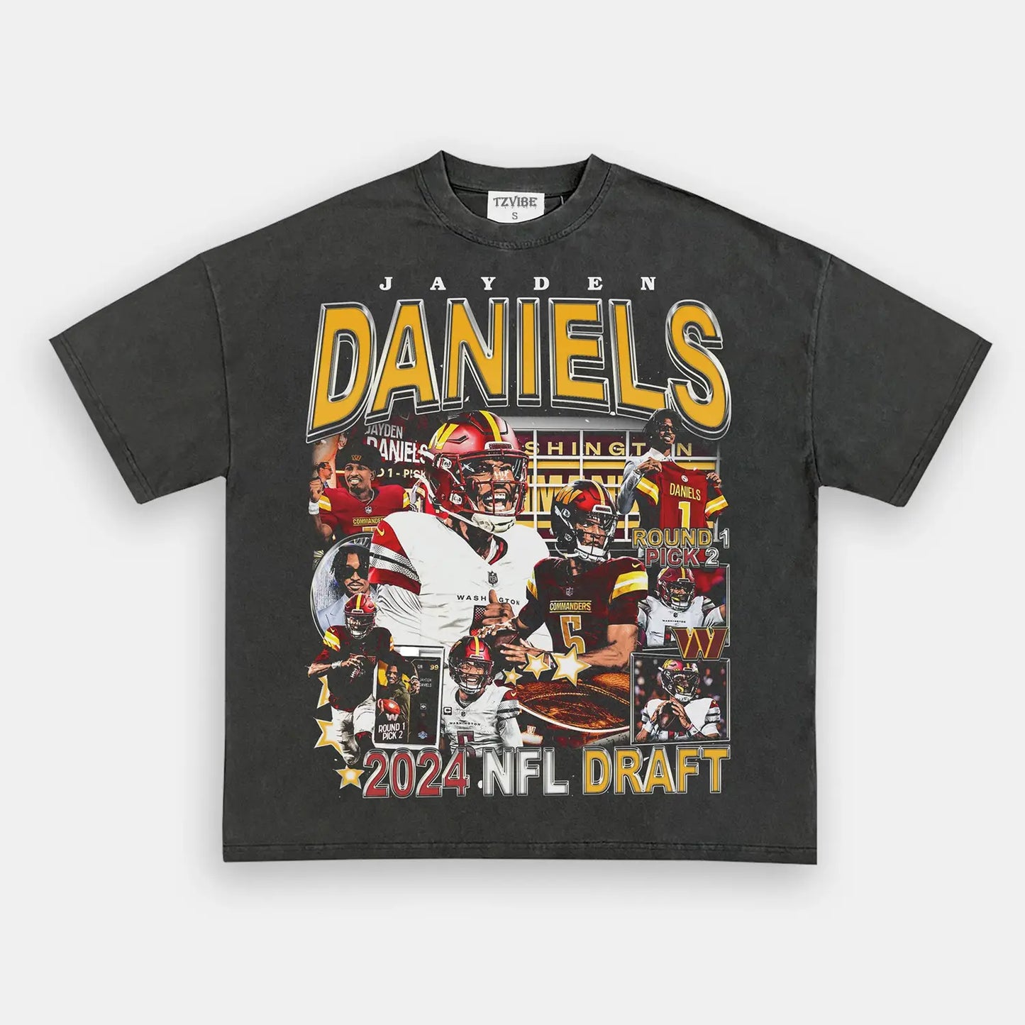 JAYDEN DANIELS - COMMANDERS TEE